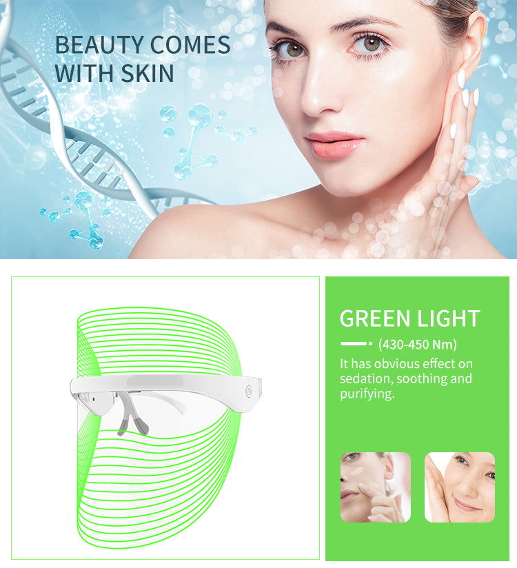 Quarzelle LED Light Therapy Face Mask